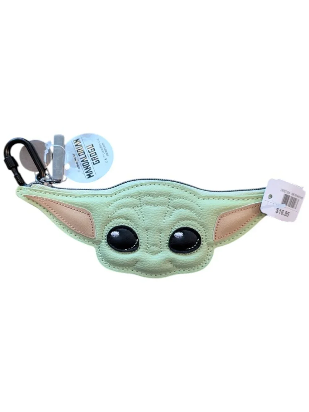 Bath and Body Works Star Wars Grogu Coin Purse Bag Clip NEW